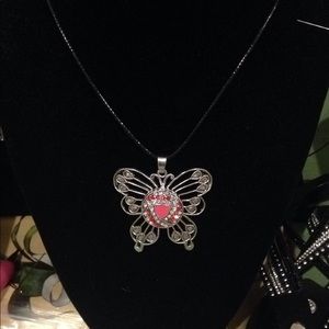 Silver butterfly 🦋 necklace